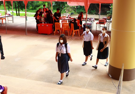 ภาพกิจกรรม  คณะวิทยาศาสตร์และเทคโนโลยีมหาวิทยาลัยราชภัฏกำแพงเพชร จัดงานสัปดาห์วิทยาศาสตร์แห่งชาติ ส่วนภูมิภาค ประจำปี 2565