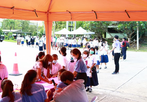 ภาพกิจกรรม  คณะวิทยาศาสตร์และเทคโนโลยีมหาวิทยาลัยราชภัฏกำแพงเพชร จัดงานสัปดาห์วิทยาศาสตร์แห่งชาติ ส่วนภูมิภาค ประจำปี 2565