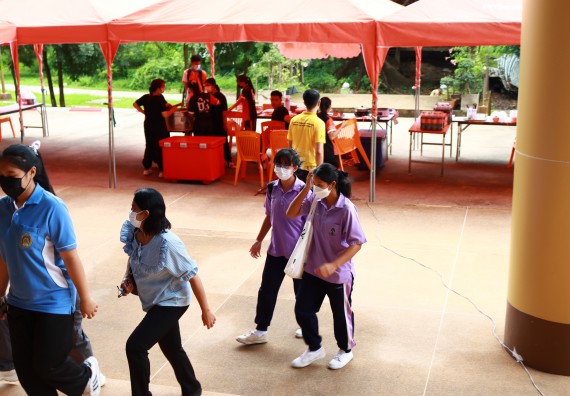 ภาพกิจกรรม  คณะวิทยาศาสตร์และเทคโนโลยีมหาวิทยาลัยราชภัฏกำแพงเพชร จัดงานสัปดาห์วิทยาศาสตร์แห่งชาติ ส่วนภูมิภาค ประจำปี 2565