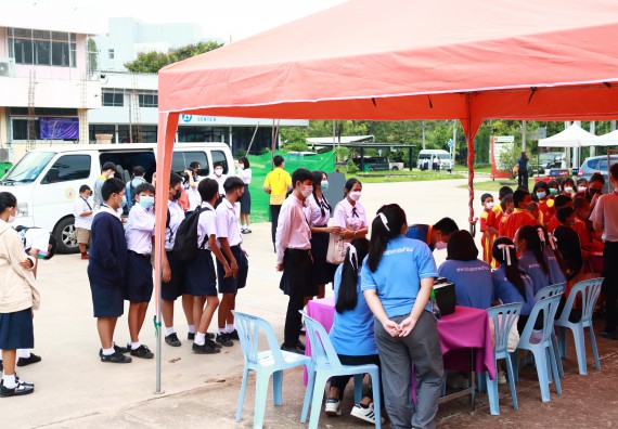 ภาพกิจกรรม  คณะวิทยาศาสตร์และเทคโนโลยีมหาวิทยาลัยราชภัฏกำแพงเพชร จัดงานสัปดาห์วิทยาศาสตร์แห่งชาติ ส่วนภูมิภาค ประจำปี 2565