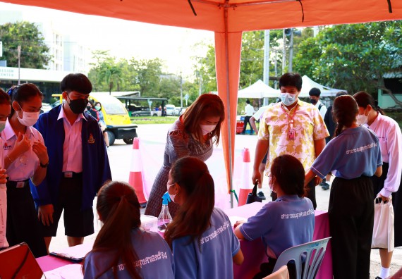 ภาพกิจกรรม  คณะวิทยาศาสตร์และเทคโนโลยีมหาวิทยาลัยราชภัฏกำแพงเพชร จัดงานสัปดาห์วิทยาศาสตร์แห่งชาติ ส่วนภูมิภาค ประจำปี 2565