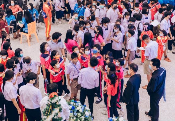 ภาพกิจกรรม  คณะวิทยาศาสตร์และเทคโนโลยีมหาวิทยาลัยราชภัฏกำแพงเพชร จัดงานสัปดาห์วิทยาศาสตร์แห่งชาติ ส่วนภูมิภาค ประจำปี 2565