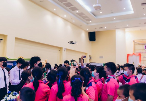 ภาพกิจกรรม  คณะวิทยาศาสตร์และเทคโนโลยีมหาวิทยาลัยราชภัฏกำแพงเพชร จัดงานสัปดาห์วิทยาศาสตร์แห่งชาติ ส่วนภูมิภาค ประจำปี 2565