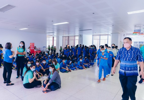 ภาพกิจกรรม  คณะวิทยาศาสตร์และเทคโนโลยีมหาวิทยาลัยราชภัฏกำแพงเพชร จัดงานสัปดาห์วิทยาศาสตร์แห่งชาติ ส่วนภูมิภาค ประจำปี 2565