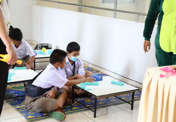 ภาพกิจกรรม  คณะวิทยาศาสตร์และเทคโนโลยีมหาวิทยาลัยราชภัฏกำแพงเพชร จัดงานสัปดาห์วิทยาศาสตร์แห่งชาติ ส่วนภูมิภาค ประจำปี 2565