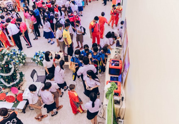 ภาพกิจกรรม  คณะวิทยาศาสตร์และเทคโนโลยีมหาวิทยาลัยราชภัฏกำแพงเพชร จัดงานสัปดาห์วิทยาศาสตร์แห่งชาติ ส่วนภูมิภาค ประจำปี 2565