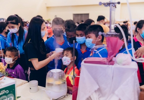 ภาพกิจกรรม  คณะวิทยาศาสตร์และเทคโนโลยีมหาวิทยาลัยราชภัฏกำแพงเพชร จัดงานสัปดาห์วิทยาศาสตร์แห่งชาติ ส่วนภูมิภาค ประจำปี 2565