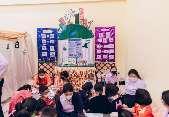 ภาพกิจกรรม  คณะวิทยาศาสตร์และเทคโนโลยีมหาวิทยาลัยราชภัฏกำแพงเพชร จัดงานสัปดาห์วิทยาศาสตร์แห่งชาติ ส่วนภูมิภาค ประจำปี 2565