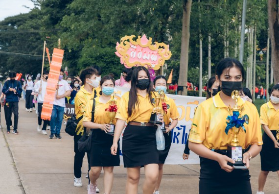 ภาพกิจกรรมคณะวิทยาศาสตร์และเทคโนโลยี จัดโครงการกีฬาสานสัมพันธ์ SCITECH SPORT DAY 2022 คณะวิทยาศาสตร์และเทคโนโลยี มหาวิทยาลัยราชภัฏกำแพงเพชร