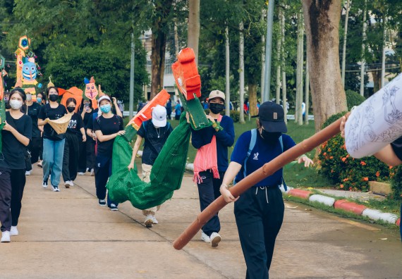 ภาพกิจกรรมคณะวิทยาศาสตร์และเทคโนโลยี จัดโครงการกีฬาสานสัมพันธ์ SCITECH SPORT DAY 2022 คณะวิทยาศาสตร์และเทคโนโลยี มหาวิทยาลัยราชภัฏกำแพงเพชร