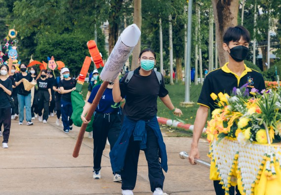 ภาพกิจกรรมคณะวิทยาศาสตร์และเทคโนโลยี จัดโครงการกีฬาสานสัมพันธ์ SCITECH SPORT DAY 2022 คณะวิทยาศาสตร์และเทคโนโลยี มหาวิทยาลัยราชภัฏกำแพงเพชร