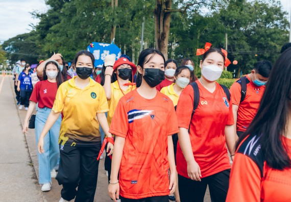 ภาพกิจกรรมคณะวิทยาศาสตร์และเทคโนโลยี จัดโครงการกีฬาสานสัมพันธ์ SCITECH SPORT DAY 2022 คณะวิทยาศาสตร์และเทคโนโลยี มหาวิทยาลัยราชภัฏกำแพงเพชร