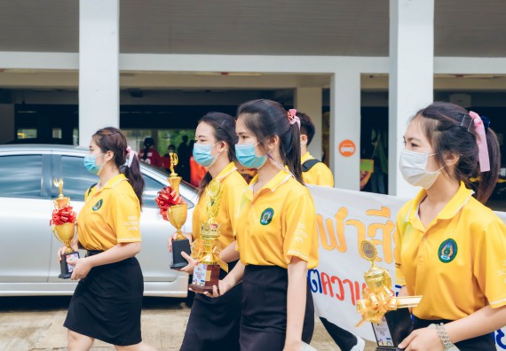 ภาพกิจกรรมคณะวิทยาศาสตร์และเทคโนโลยี จัดโครงการกีฬาสานสัมพันธ์ SCITECH SPORT DAY 2022 คณะวิทยาศาสตร์และเทคโนโลยี มหาวิทยาลัยราชภัฏกำแพงเพชร