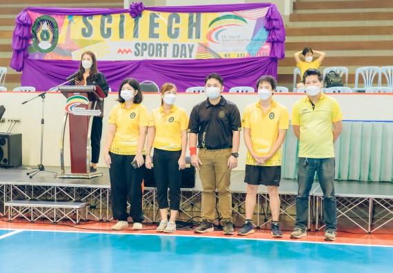 ภาพกิจกรรมคณะวิทยาศาสตร์และเทคโนโลยี จัดโครงการกีฬาสานสัมพันธ์ SCITECH SPORT DAY 2022 คณะวิทยาศาสตร์และเทคโนโลยี มหาวิทยาลัยราชภัฏกำแพงเพชร