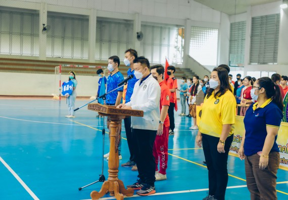 ภาพกิจกรรมคณะวิทยาศาสตร์และเทคโนโลยี จัดโครงการกีฬาสานสัมพันธ์ SCITECH SPORT DAY 2022 คณะวิทยาศาสตร์และเทคโนโลยี มหาวิทยาลัยราชภัฏกำแพงเพชร