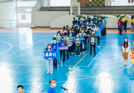 ภาพกิจกรรมคณะวิทยาศาสตร์และเทคโนโลยี จัดโครงการกีฬาสานสัมพันธ์ SCITECH SPORT DAY 2022 คณะวิทยาศาสตร์และเทคโนโลยี มหาวิทยาลัยราชภัฏกำแพงเพชร