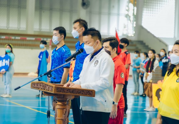 ภาพกิจกรรมคณะวิทยาศาสตร์และเทคโนโลยี จัดโครงการกีฬาสานสัมพันธ์ SCITECH SPORT DAY 2022 คณะวิทยาศาสตร์และเทคโนโลยี มหาวิทยาลัยราชภัฏกำแพงเพชร