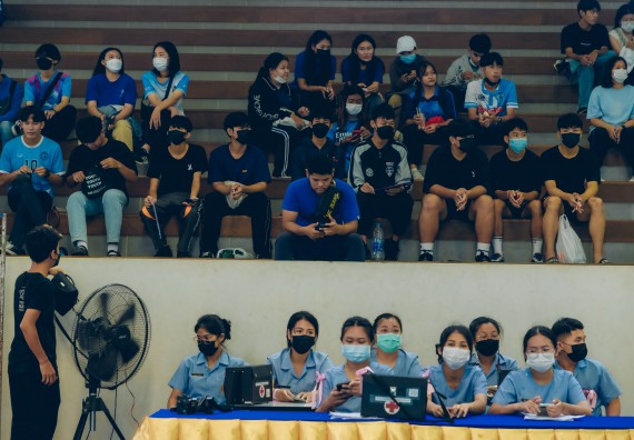 ภาพกิจกรรมคณะวิทยาศาสตร์และเทคโนโลยี จัดโครงการกีฬาสานสัมพันธ์ SCITECH SPORT DAY 2022 คณะวิทยาศาสตร์และเทคโนโลยี มหาวิทยาลัยราชภัฏกำแพงเพชร