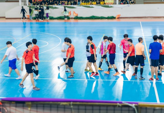 ภาพกิจกรรมคณะวิทยาศาสตร์และเทคโนโลยี จัดโครงการกีฬาสานสัมพันธ์ SCITECH SPORT DAY 2022 คณะวิทยาศาสตร์และเทคโนโลยี มหาวิทยาลัยราชภัฏกำแพงเพชร