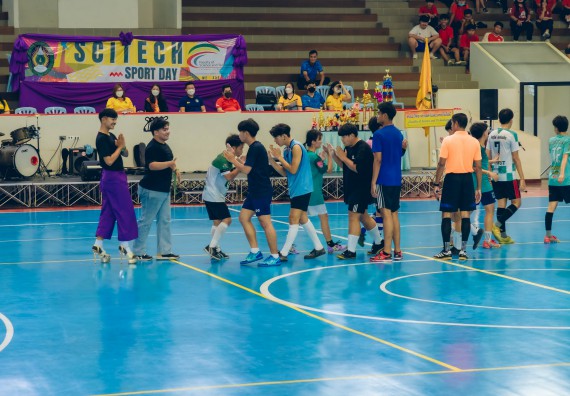 ภาพกิจกรรมคณะวิทยาศาสตร์และเทคโนโลยี จัดโครงการกีฬาสานสัมพันธ์ SCITECH SPORT DAY 2022 คณะวิทยาศาสตร์และเทคโนโลยี มหาวิทยาลัยราชภัฏกำแพงเพชร