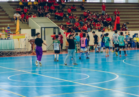 ภาพกิจกรรมคณะวิทยาศาสตร์และเทคโนโลยี จัดโครงการกีฬาสานสัมพันธ์ SCITECH SPORT DAY 2022 คณะวิทยาศาสตร์และเทคโนโลยี มหาวิทยาลัยราชภัฏกำแพงเพชร