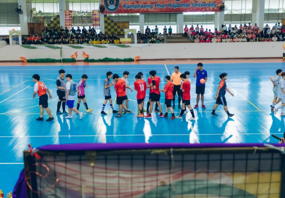 ภาพกิจกรรมคณะวิทยาศาสตร์และเทคโนโลยี จัดโครงการกีฬาสานสัมพันธ์ SCITECH SPORT DAY 2022 คณะวิทยาศาสตร์และเทคโนโลยี มหาวิทยาลัยราชภัฏกำแพงเพชร