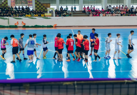 ภาพกิจกรรมคณะวิทยาศาสตร์และเทคโนโลยี จัดโครงการกีฬาสานสัมพันธ์ SCITECH SPORT DAY 2022 คณะวิทยาศาสตร์และเทคโนโลยี มหาวิทยาลัยราชภัฏกำแพงเพชร