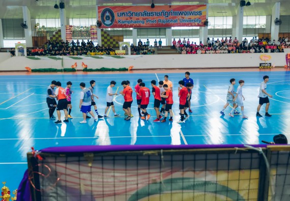 ภาพกิจกรรมคณะวิทยาศาสตร์และเทคโนโลยี จัดโครงการกีฬาสานสัมพันธ์ SCITECH SPORT DAY 2022 คณะวิทยาศาสตร์และเทคโนโลยี มหาวิทยาลัยราชภัฏกำแพงเพชร