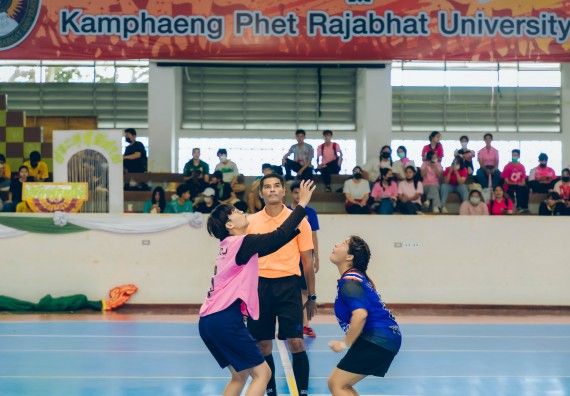 ภาพกิจกรรมคณะวิทยาศาสตร์และเทคโนโลยี จัดโครงการกีฬาสานสัมพันธ์ SCITECH SPORT DAY 2022 คณะวิทยาศาสตร์และเทคโนโลยี มหาวิทยาลัยราชภัฏกำแพงเพชร