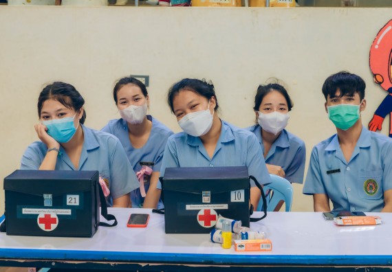 ภาพกิจกรรมคณะวิทยาศาสตร์และเทคโนโลยี จัดโครงการกีฬาสานสัมพันธ์ SCITECH SPORT DAY 2022 คณะวิทยาศาสตร์และเทคโนโลยี มหาวิทยาลัยราชภัฏกำแพงเพชร