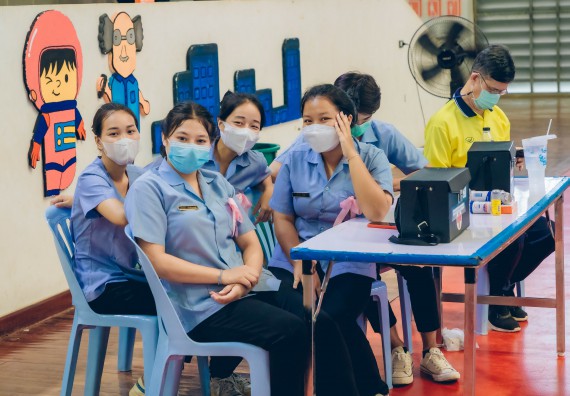 ภาพกิจกรรมคณะวิทยาศาสตร์และเทคโนโลยี จัดโครงการกีฬาสานสัมพันธ์ SCITECH SPORT DAY 2022 คณะวิทยาศาสตร์และเทคโนโลยี มหาวิทยาลัยราชภัฏกำแพงเพชร