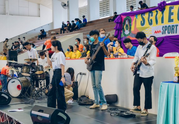 ภาพกิจกรรมคณะวิทยาศาสตร์และเทคโนโลยี จัดโครงการกีฬาสานสัมพันธ์ SCITECH SPORT DAY 2022 คณะวิทยาศาสตร์และเทคโนโลยี มหาวิทยาลัยราชภัฏกำแพงเพชร