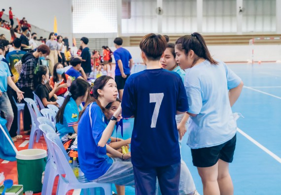 ภาพกิจกรรมคณะวิทยาศาสตร์และเทคโนโลยี จัดโครงการกีฬาสานสัมพันธ์ SCITECH SPORT DAY 2022 คณะวิทยาศาสตร์และเทคโนโลยี มหาวิทยาลัยราชภัฏกำแพงเพชร