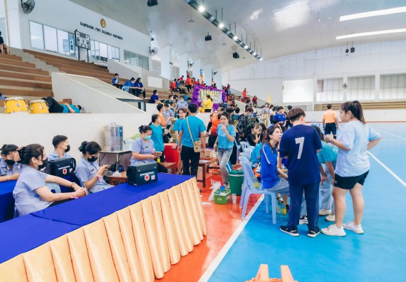 ภาพกิจกรรมคณะวิทยาศาสตร์และเทคโนโลยี จัดโครงการกีฬาสานสัมพันธ์ SCITECH SPORT DAY 2022 คณะวิทยาศาสตร์และเทคโนโลยี มหาวิทยาลัยราชภัฏกำแพงเพชร