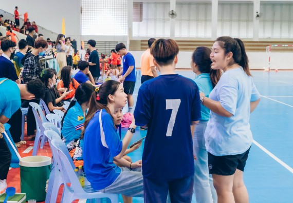 ภาพกิจกรรมคณะวิทยาศาสตร์และเทคโนโลยี จัดโครงการกีฬาสานสัมพันธ์ SCITECH SPORT DAY 2022 คณะวิทยาศาสตร์และเทคโนโลยี มหาวิทยาลัยราชภัฏกำแพงเพชร