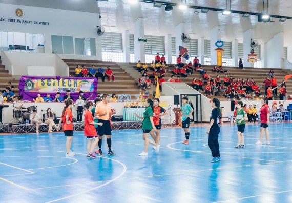 ภาพกิจกรรมคณะวิทยาศาสตร์และเทคโนโลยี จัดโครงการกีฬาสานสัมพันธ์ SCITECH SPORT DAY 2022 คณะวิทยาศาสตร์และเทคโนโลยี มหาวิทยาลัยราชภัฏกำแพงเพชร