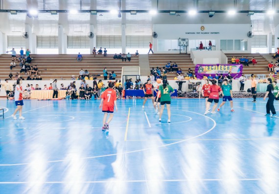ภาพกิจกรรมคณะวิทยาศาสตร์และเทคโนโลยี จัดโครงการกีฬาสานสัมพันธ์ SCITECH SPORT DAY 2022 คณะวิทยาศาสตร์และเทคโนโลยี มหาวิทยาลัยราชภัฏกำแพงเพชร
