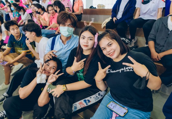 ภาพกิจกรรมคณะวิทยาศาสตร์และเทคโนโลยี จัดโครงการกีฬาสานสัมพันธ์ SCITECH SPORT DAY 2022 คณะวิทยาศาสตร์และเทคโนโลยี มหาวิทยาลัยราชภัฏกำแพงเพชร