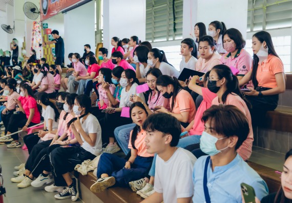 ภาพกิจกรรมคณะวิทยาศาสตร์และเทคโนโลยี จัดโครงการกีฬาสานสัมพันธ์ SCITECH SPORT DAY 2022 คณะวิทยาศาสตร์และเทคโนโลยี มหาวิทยาลัยราชภัฏกำแพงเพชร