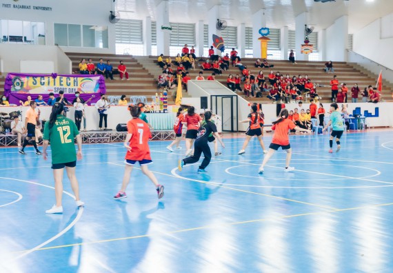 ภาพกิจกรรมคณะวิทยาศาสตร์และเทคโนโลยี จัดโครงการกีฬาสานสัมพันธ์ SCITECH SPORT DAY 2022 คณะวิทยาศาสตร์และเทคโนโลยี มหาวิทยาลัยราชภัฏกำแพงเพชร