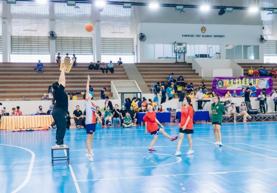 ภาพกิจกรรมคณะวิทยาศาสตร์และเทคโนโลยี จัดโครงการกีฬาสานสัมพันธ์ SCITECH SPORT DAY 2022 คณะวิทยาศาสตร์และเทคโนโลยี มหาวิทยาลัยราชภัฏกำแพงเพชร