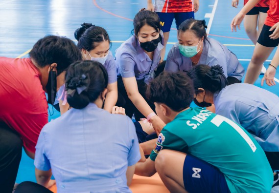 ภาพกิจกรรมคณะวิทยาศาสตร์และเทคโนโลยี จัดโครงการกีฬาสานสัมพันธ์ SCITECH SPORT DAY 2022 คณะวิทยาศาสตร์และเทคโนโลยี มหาวิทยาลัยราชภัฏกำแพงเพชร