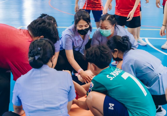 ภาพกิจกรรมคณะวิทยาศาสตร์และเทคโนโลยี จัดโครงการกีฬาสานสัมพันธ์ SCITECH SPORT DAY 2022 คณะวิทยาศาสตร์และเทคโนโลยี มหาวิทยาลัยราชภัฏกำแพงเพชร