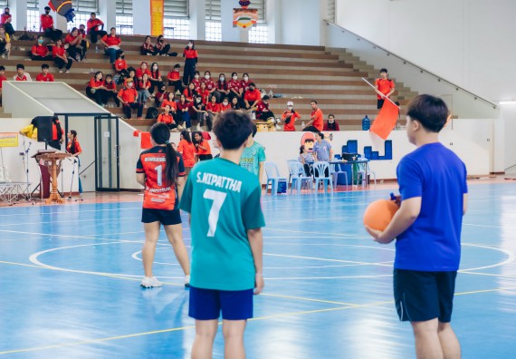 ภาพกิจกรรมคณะวิทยาศาสตร์และเทคโนโลยี จัดโครงการกีฬาสานสัมพันธ์ SCITECH SPORT DAY 2022 คณะวิทยาศาสตร์และเทคโนโลยี มหาวิทยาลัยราชภัฏกำแพงเพชร