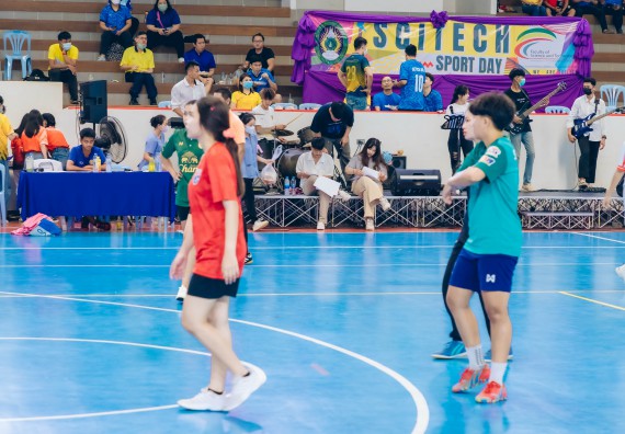 ภาพกิจกรรมคณะวิทยาศาสตร์และเทคโนโลยี จัดโครงการกีฬาสานสัมพันธ์ SCITECH SPORT DAY 2022 คณะวิทยาศาสตร์และเทคโนโลยี มหาวิทยาลัยราชภัฏกำแพงเพชร