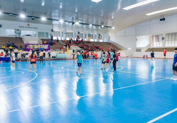 ภาพกิจกรรมคณะวิทยาศาสตร์และเทคโนโลยี จัดโครงการกีฬาสานสัมพันธ์ SCITECH SPORT DAY 2022 คณะวิทยาศาสตร์และเทคโนโลยี มหาวิทยาลัยราชภัฏกำแพงเพชร