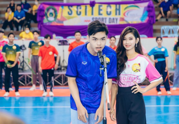 ภาพกิจกรรมคณะวิทยาศาสตร์และเทคโนโลยี จัดโครงการกีฬาสานสัมพันธ์ SCITECH SPORT DAY 2022 คณะวิทยาศาสตร์และเทคโนโลยี มหาวิทยาลัยราชภัฏกำแพงเพชร