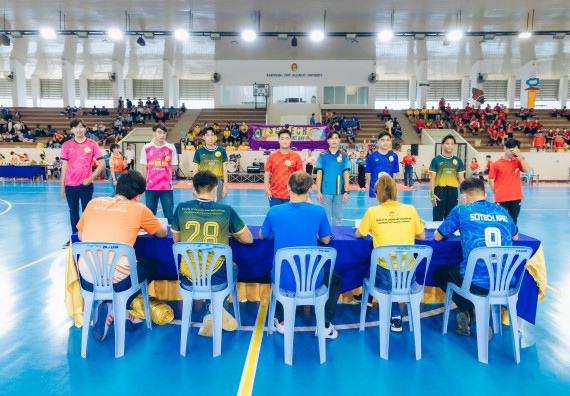 ภาพกิจกรรมคณะวิทยาศาสตร์และเทคโนโลยี จัดโครงการกีฬาสานสัมพันธ์ SCITECH SPORT DAY 2022 คณะวิทยาศาสตร์และเทคโนโลยี มหาวิทยาลัยราชภัฏกำแพงเพชร