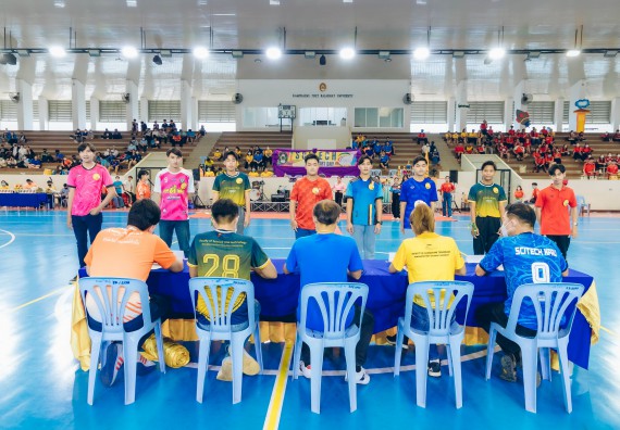 ภาพกิจกรรมคณะวิทยาศาสตร์และเทคโนโลยี จัดโครงการกีฬาสานสัมพันธ์ SCITECH SPORT DAY 2022 คณะวิทยาศาสตร์และเทคโนโลยี มหาวิทยาลัยราชภัฏกำแพงเพชร