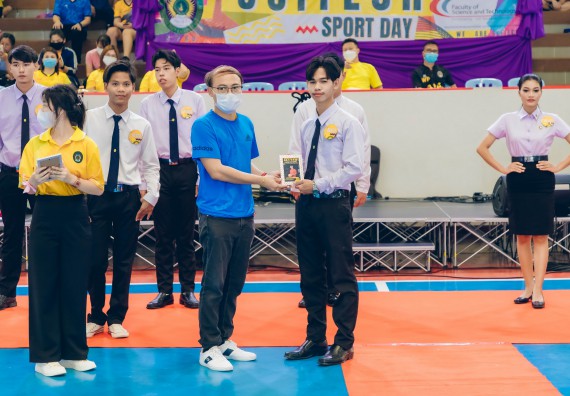 ภาพกิจกรรมคณะวิทยาศาสตร์และเทคโนโลยี จัดโครงการกีฬาสานสัมพันธ์ SCITECH SPORT DAY 2022 คณะวิทยาศาสตร์และเทคโนโลยี มหาวิทยาลัยราชภัฏกำแพงเพชร